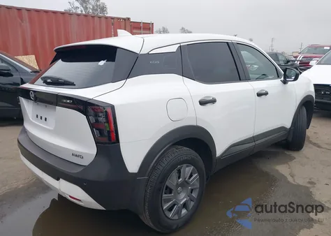 2025 Nissan Kicks S Intelligent Awd z USA, uszkodzony, nr VIN 3N8AP6BB4SL318053